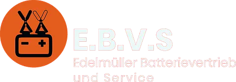 E.B.V.S Edelmüller Batterievertrieb &Service Logo